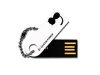 SILICON POWER 2GB USB 2.0 Touch 820 White