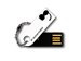 SILICON POWER 2GB USB 2.0 Touch 820 White