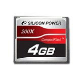 SILICON POWER CF Card 4GB 200X (Hi-Speed)