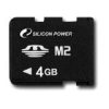 SILICON POWER M2 Card 4GB with M2 Adapter