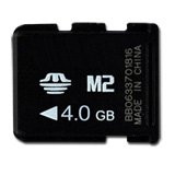 SILICON POWER Memória - Flash kártyák SILICON POWER NAND Flash Memory Stick Micro M2 4096MB, 1pcs