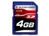 SILICON POWER Memória - Flash kártyák SILICON POWER NAND Flash Secure Digital 4096MB x 1 133x, 1pcs