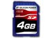 SILICON POWER Memória - Flash kártyák SILICON POWER NAND Flash Secure Digital 4096MB x 1 133x, 1pcs