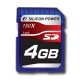 SILICON POWER Memória - Flash kártyák SILICON POWER NAND Flash Secure Digital 4096MB x 1 150x, 1pcs