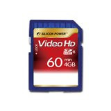 SILICON POWER SD Full HD Video Card 4GB (Class 6)