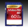 SILICON POWER SD Full HD Video Card 4GB (Class 6)