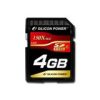 SILICON POWER Memória - Flash kártyák SILICON POWER NAND Flash Secure Digital High Capacity 4096MB x 1 150x for PDA, MP3 digital devices with SDHC mark, 1pcs