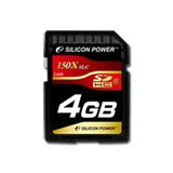 SILICON POWER Memória - Flash kártyák SILICON POWER NAND Flash Secure Digital High Capacity 4096MB x 1 150x for PDA, MP3 digital devices with SDHC mark, 1pcs