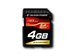 SILICON POWER Memória - Flash kártyák SILICON POWER NAND Flash Secure Digital High Capacity 4096MB x 1 150x for PDA, MP3 digital devices with SDHC mark, 1pcs