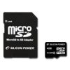 SILICON POWER Micro SDHC Card 4GB (Class 2) without SD Adapter