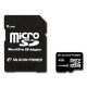 SILICON POWER Micro SDHC Card 4GB (Class 2) without SD Adapter