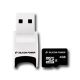 SILICON POWER Memória - Flash kártyák SILICON POWER NAND Flash Micro SDHC 4GB Class 4, 1pcs with 2 in 1 Card Reader