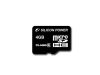 SILICON POWER Micro SDHC Card 4GB (Class 6) without SD Adapter