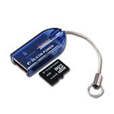 SILICON POWER Memória - Flash kártyák SILICON POWER NAND Flash Micro SDHC 4096MB x 1, 1pcs with USB Card Reader
