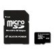 SILICON POWER Micro SDHC Card 4GB (Class 10) with SD Adapter