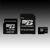 SILICON POWER Micro SDHC Card 4GB (Class 10) with Two Adapters