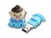SILICON POWER 4GB USB 2.0 Unique 520 Blue