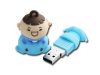 SILICON POWER 4GB USB 2.0 Unique 520 Blue