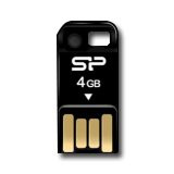 SILICON POWER 4GB USB 2.0 Touch T02 Black