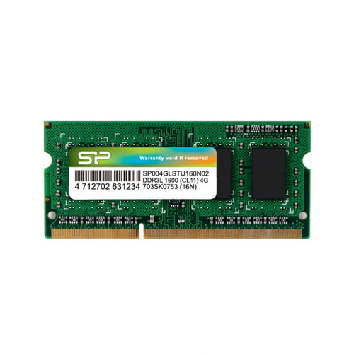 Silicon Power 4GB DDR3 1600MHz notebook memória - SP004GLSTU160N02