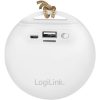 LogiLink SP0055 1.0 hangszóró fehér-szürke