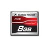Silicon Power 200x 8GB CF Card Hi-speed Read up to 30MB/s, ATA interface, PIO mode, MWDMA, UDMA, ECC function, Retail pack