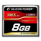 SILICON POWER Memória - Flash kártyák SILICON POWER NAND Flash Compact Flash 8196MB x 1 300x, 1pcs