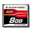 Silicon Power 400x 8GB CF Card Hi-speed Read up to 60MB/s, ATA interface, PIO mode 6, MWDMA 4, UDMA 6, ECC function, Retail pack