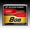 SILICON POWER Memória - Flash kártyák SILICON POWER 600X Professional NAND Flash Compact Flash 8GB 600x, Plastic, 1pcs