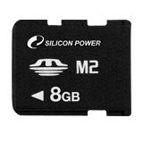SILICON POWER M2 Card 8GB with M2 Adapter