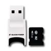 SILICON POWER Memória - Flash kártyák SILICON POWER Stylish USB Reader + M2 Card NAND Flash Memory Stick Micro M2 8GB, 1pcs