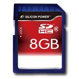 SILICON POWER SDHC Card 8GB (Class 2)