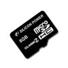SILICON POWER Micro SDHC Card 8GB (Class 2) without SD Adapter