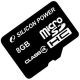 SILICON POWER Micro SDHC Card 8GB (Class 4) without SD Adapter