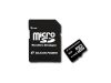 SILICON POWER Micro SDHC Card 8GB (Class 4) with Two Adapters
