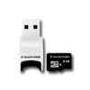 SILICON POWER Memória - Flash kártyák SILICON POWER NAND Flash Micro SDHC 8GB Class 4, 1pcs with 2 in 1 Card Reader