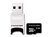 SILICON POWER Memória - Flash kártyák SILICON POWER NAND Flash Micro SDHC 8GB Class 4, 1pcs with 2 in 1 Card Reader