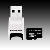 SILICON POWER Memória - Flash kártyák SILICON POWER NAND Flash Micro SDHC 8GB Class 4, 1pcs with 2 in 1 Card Reader