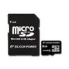SILICON POWER Micro SDHC Card 8GB (Class 6) with SD Adapter
