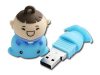 SILICON POWER 8GB USB 2.0 Unique 520 Blue