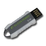 SILICON POWER 8GB USB 2.0 Unique 530 White