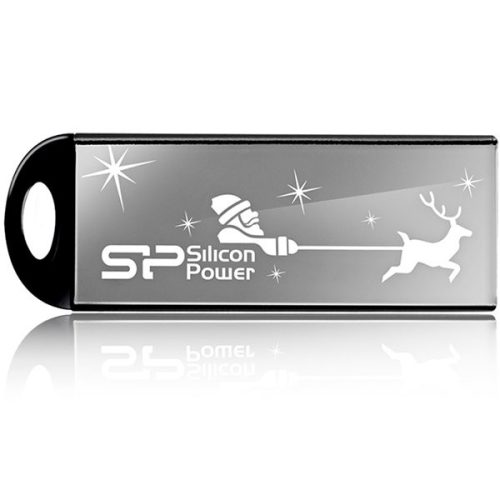 SILICON POWER 8GB, USB 2.0 Flash Drive, TOUCH 830, Black Limited Edition