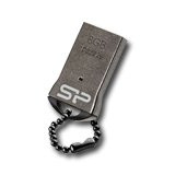 Silicon Power Touch - T01 8GB Pendrive USB 2.0 Black, Waterproof, dustproof and vibration-proof