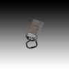 Silicon Power Touch - T01 8GB Pendrive USB 2.0 Black, Waterproof, dustproof and vibration-proof