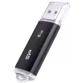 Silicon Power Ultima - U02 8GB Pendrive USB 2.0 Black