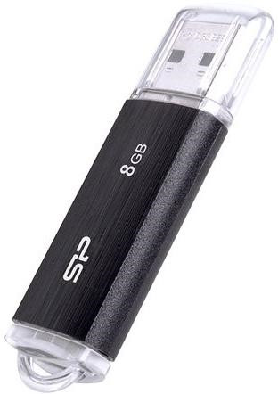 Silicon Power Ultima - U02 8GB Pendrive USB 2.0 Black