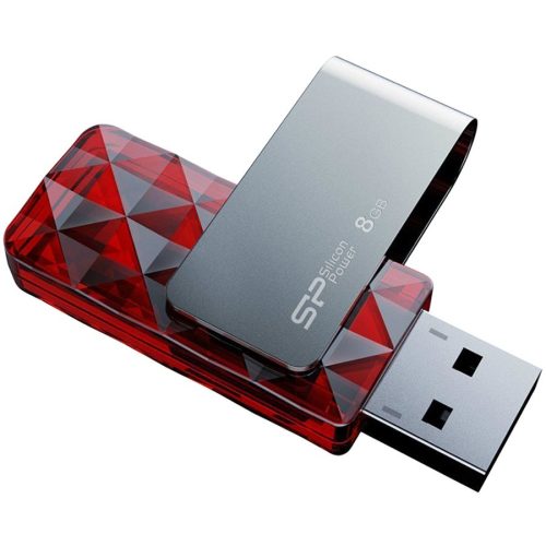 SILICON POWER (USB Flash Drive)UFD 2.0,Ultima U30 8GB,Red