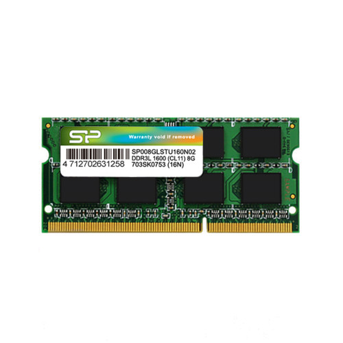 Silicon Power 8GB DDR3 1600MHz notebook memória - SP008GLSTU160N02