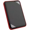SILICON POWER 2.5" HDD USB 3.2 1TB Armor A62 ütésálló + vízálló, Fekete-Piros
