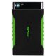 Silicon Power Armor - A15 1TB Portable HDD USB 3.2 Gen 1 Black & Green, Anti-shock, MIL-STD 810F Method 516.5 Procedure IV, LED light, Backup button